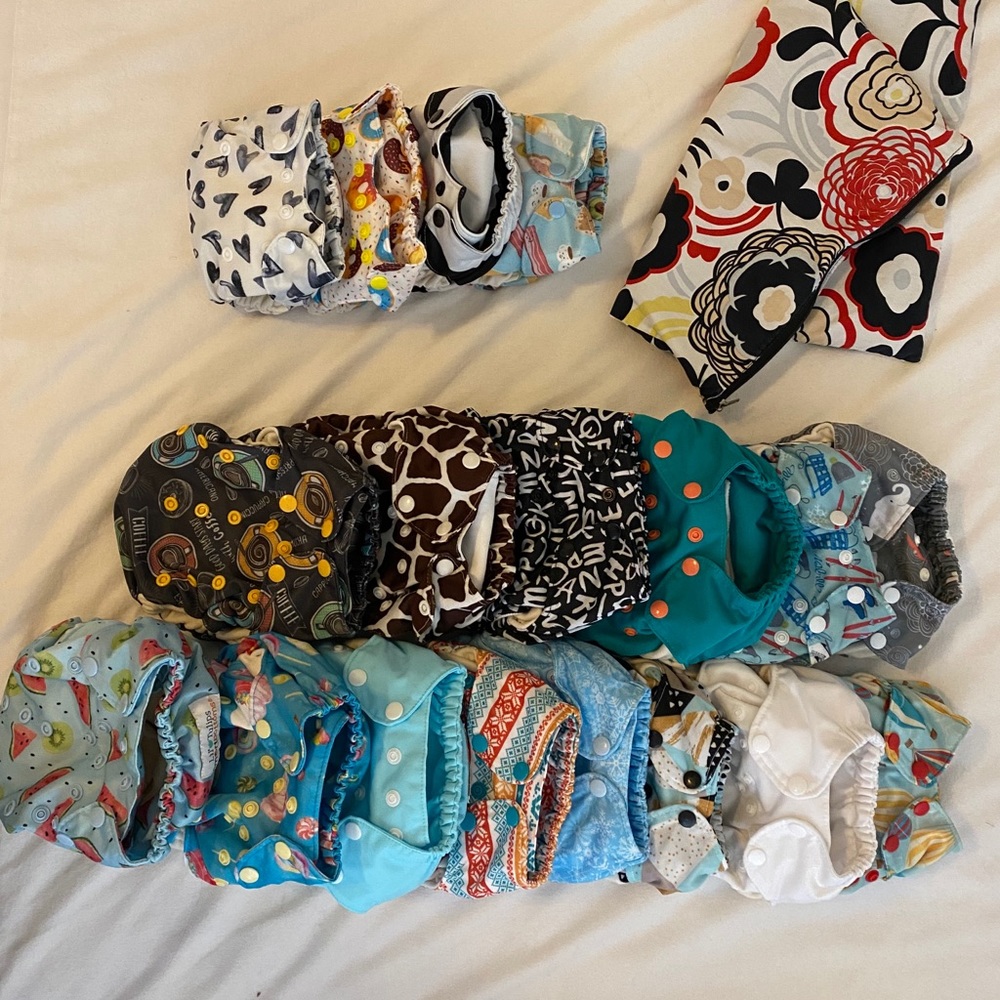 Smart bottoms cloth diaper lot.